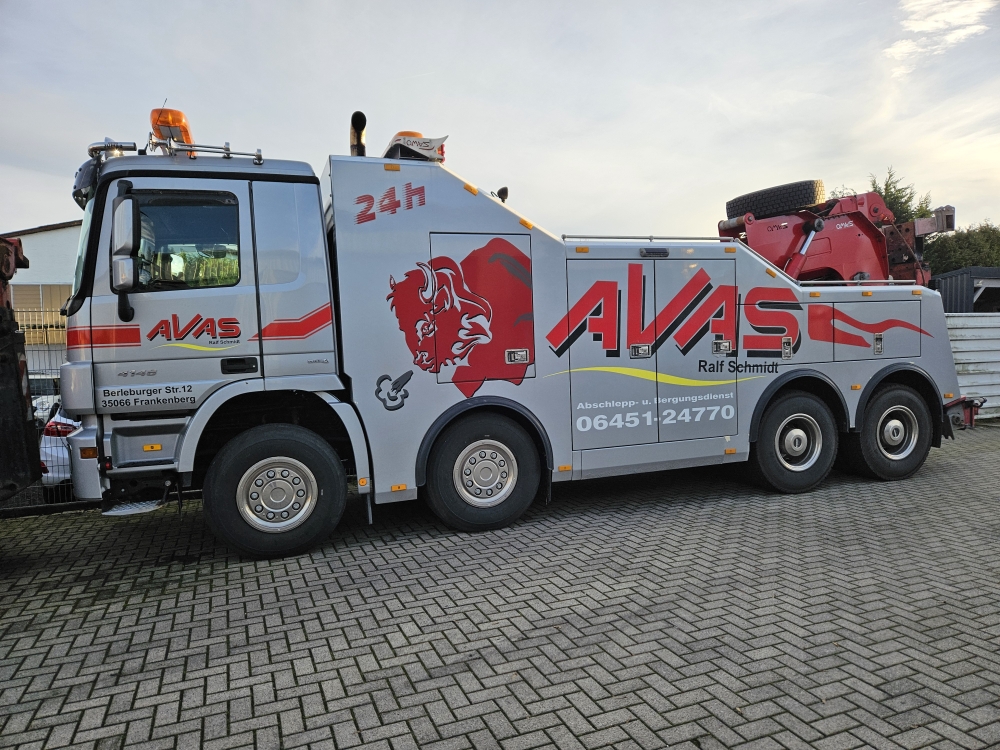 LKW-Abschlepper 4-Achser AVAS Frankenberg
